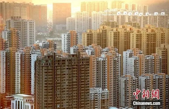 資料圖:房地產樓盤。中新社記者 張斌 攝