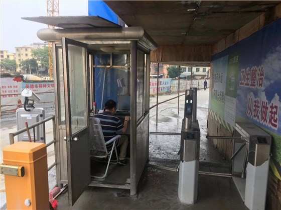 視控達(dá)人行通道閘案例